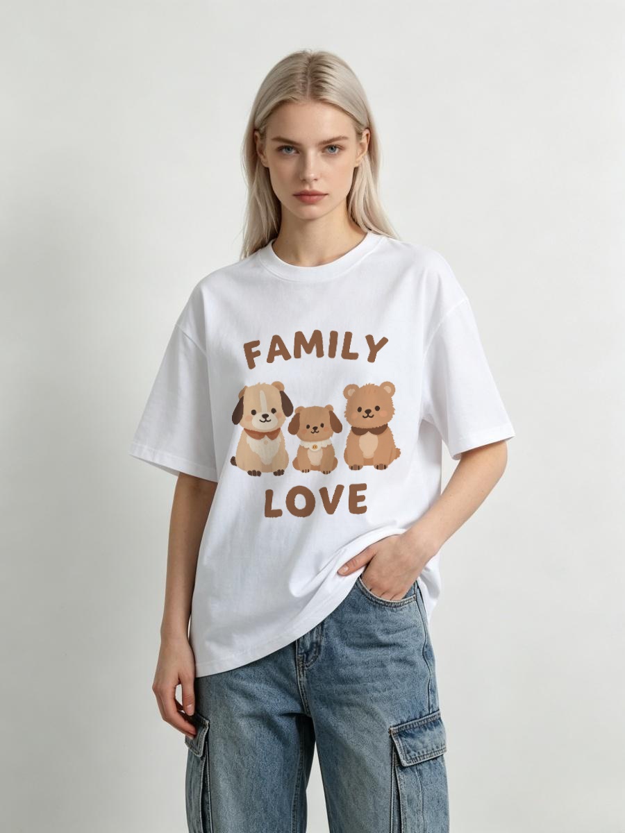 Embroidery Running Stitch - Tシャツ レディース ランニング ステッチ ファッション モダン