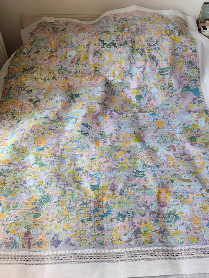 Embroidery X Pattern - ZZ7074 ZZ7068 14CT 16CT キャンバスに印刷クロスステッチ DIY