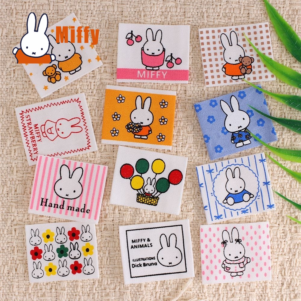 かわいいミッフィー布パッチかわいいウサギ織りパッチ縫い付けア - Embroidery Rabbit のレビューと価格