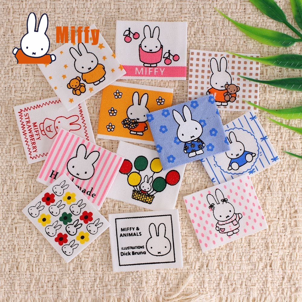 かわいいミッフィー布パッチかわいいウサギ織りパッチ縫い付けア - Embroidery Rabbit のレビューと価格