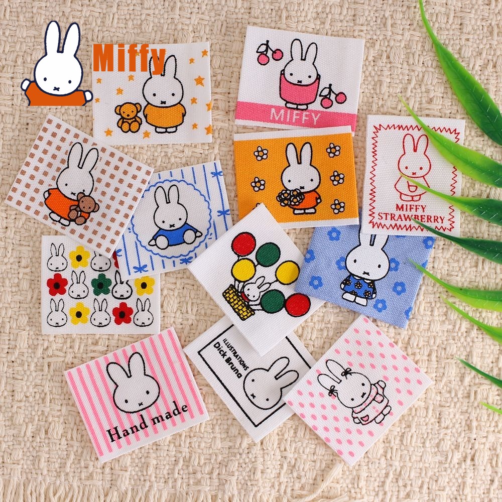 かわいいミッフィー布パッチかわいいウサギ織りパッチ縫い付けア - Embroidery Rabbit のレビューと価格