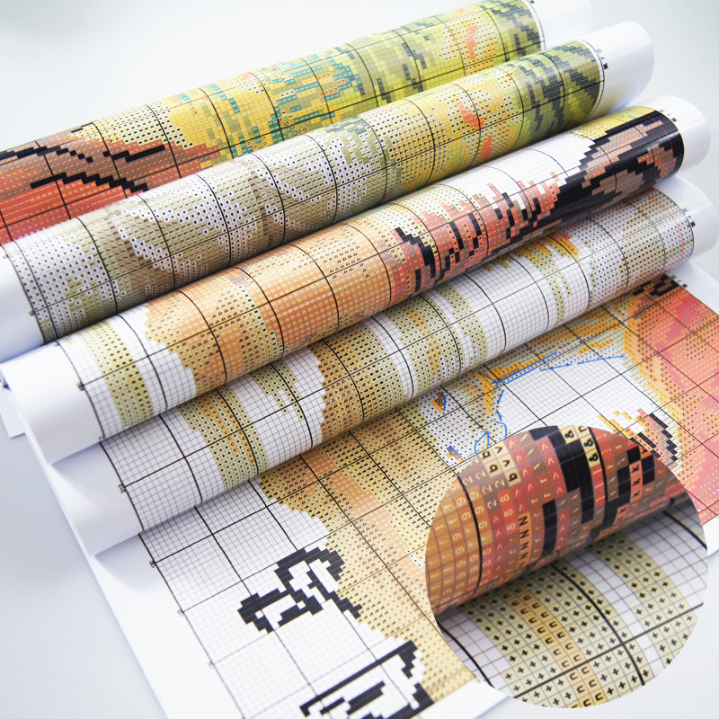 鳥の歌模様 カウントクロスステッチセット DIY 11CT  - Embroidery X Pattern のレビューと価格