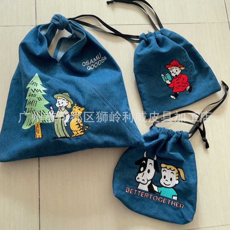 ホット OSAMU グッズシリーズファッション刺繍ハンドバッ - Embroidery Bag のレビューと価格