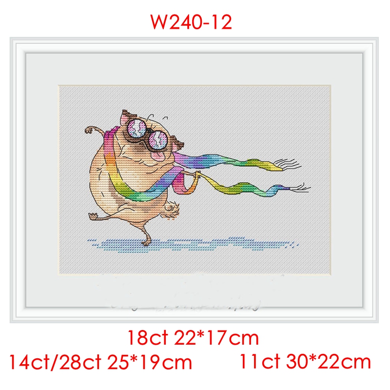 トレイルランニングチャンピオンのクロスステッチキットは、28 - Embroidery Running Stitch のレビューと価格