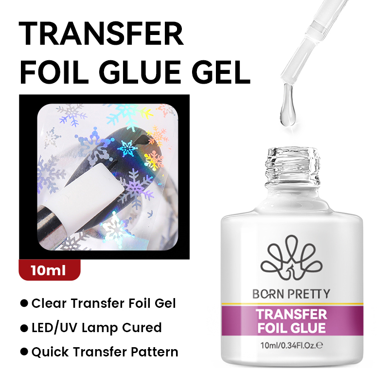 BORN PRETTY ネイルフォイルグルー ジェル 10M - Transfer Paper Carbon のレビューと価格