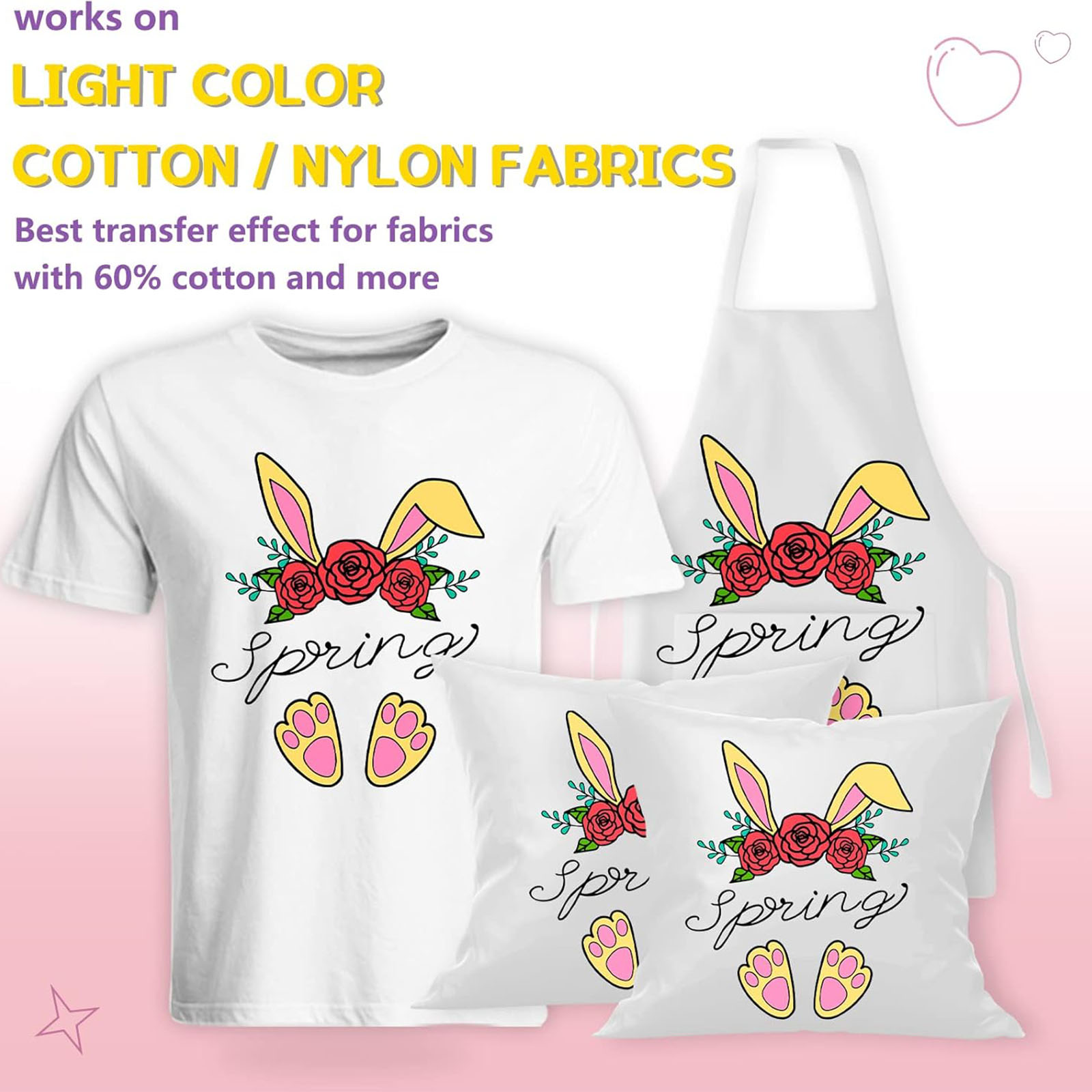 5 枚 A4 T シャツ用熱転写紙、インクジェットプリンター - Transfer Paper Carbon のレビューと価格