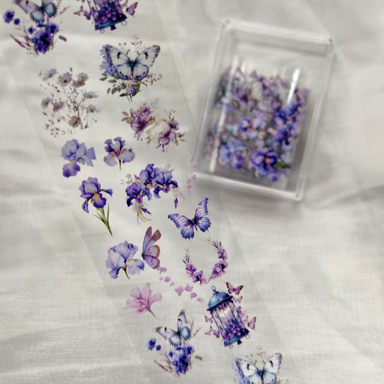 1Pc 100 センチメートルフラワーネイル箔転写紙用花柄ス - Transfer Paper Carbon のレビューと価格