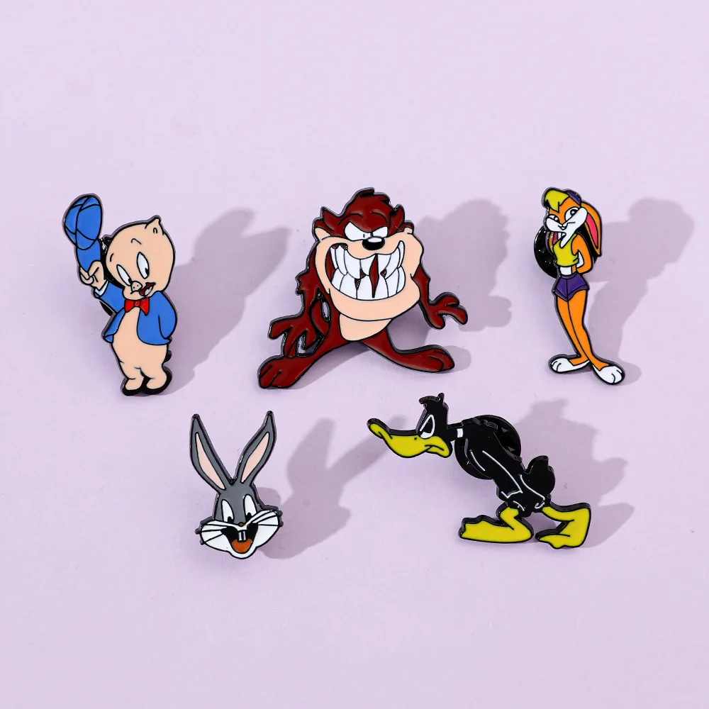 セットラビットラペルピンバックパック用男性女性用ブローチ装飾 - Embroidery Rabbit のレビューと価格