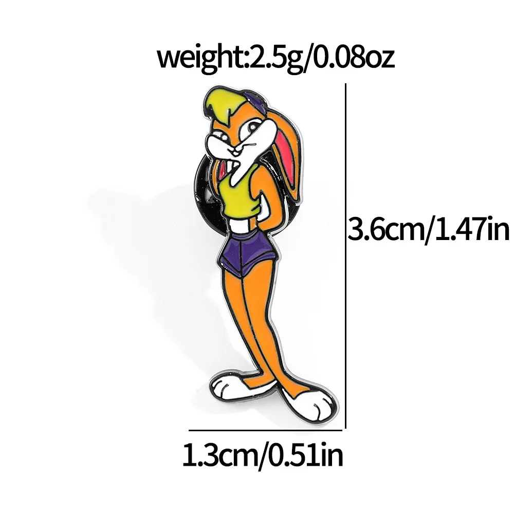 セットラビットラペルピンバックパック用男性女性用ブローチ装飾 - Embroidery Rabbit のレビューと価格