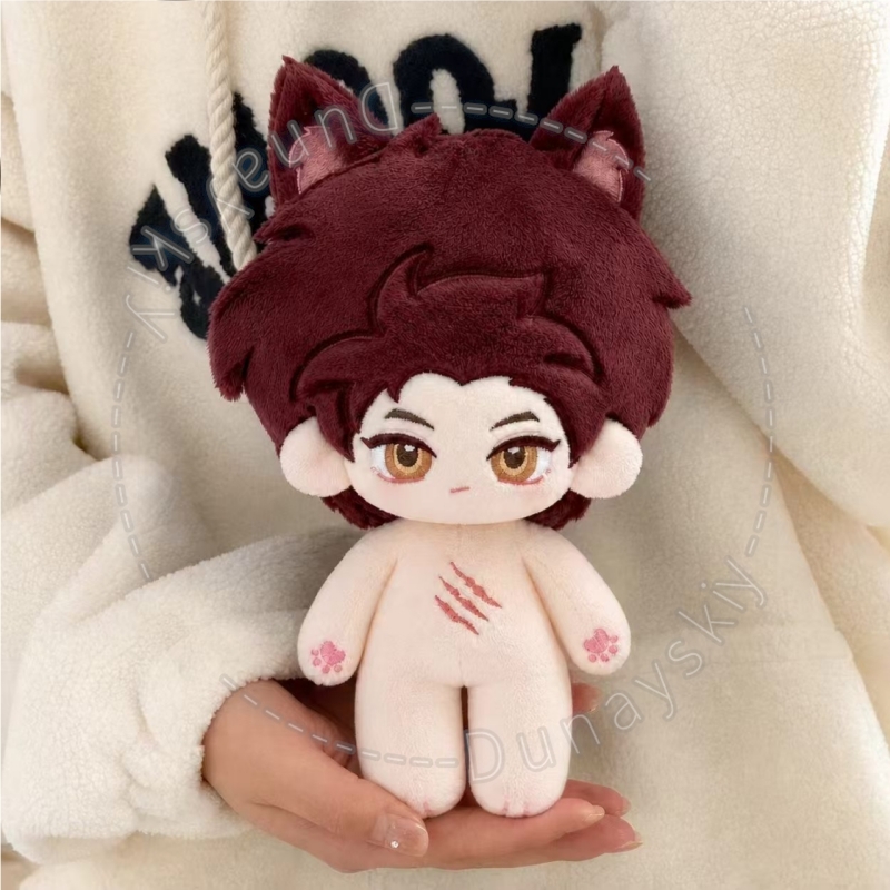 ヴァルコ 20cmぬいぐるみ服 ちび狼ぬいぐるみ 耳と胸の傷 - Embroidery Love のレビューと価格