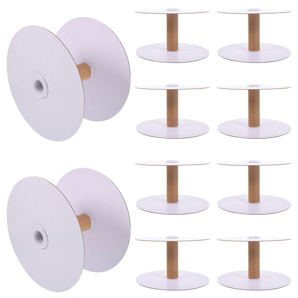 12個入り紙製スプールワイヤー収納スプール、取り外し可能な糸 - Embroidery Threads のレビューと価格