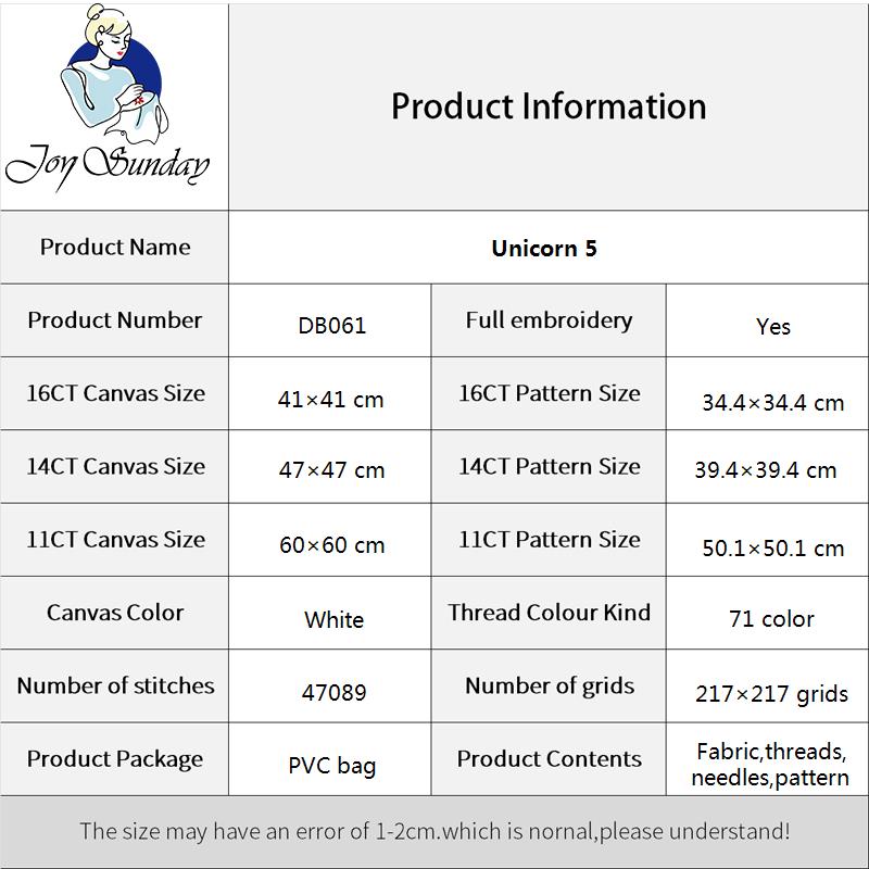 喜び日曜日動物柄クロスステッチセットアイーダ 11CT 14 - Embroidery X Pattern のレビューと価格
