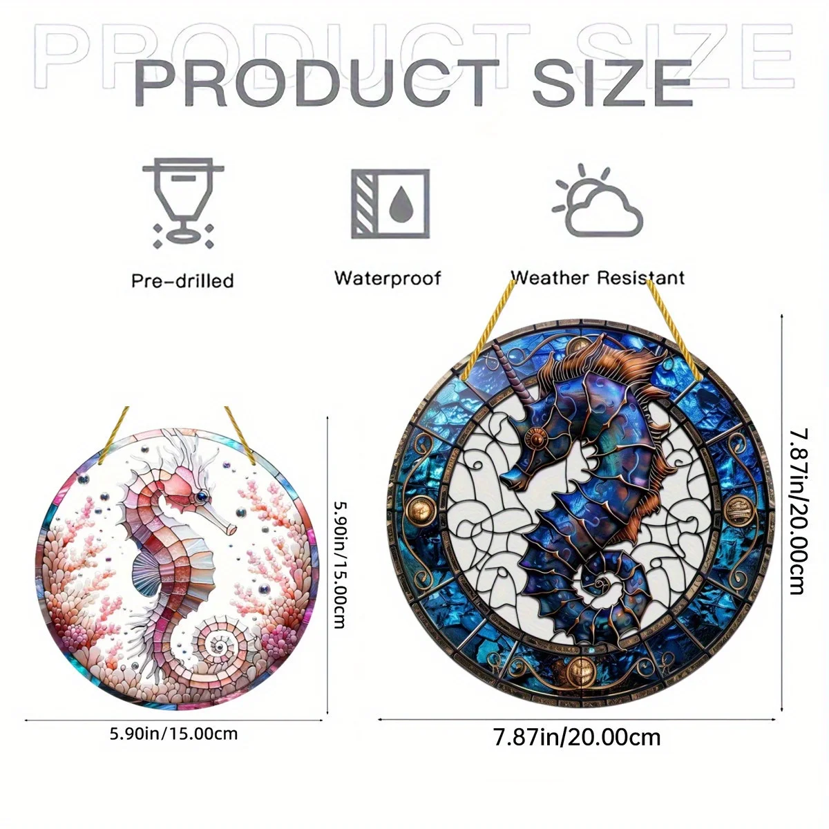 アンダーウォーターワールド サンキャッチャーサイン、ウミガメ - Embroidery Garden のレビューと価格