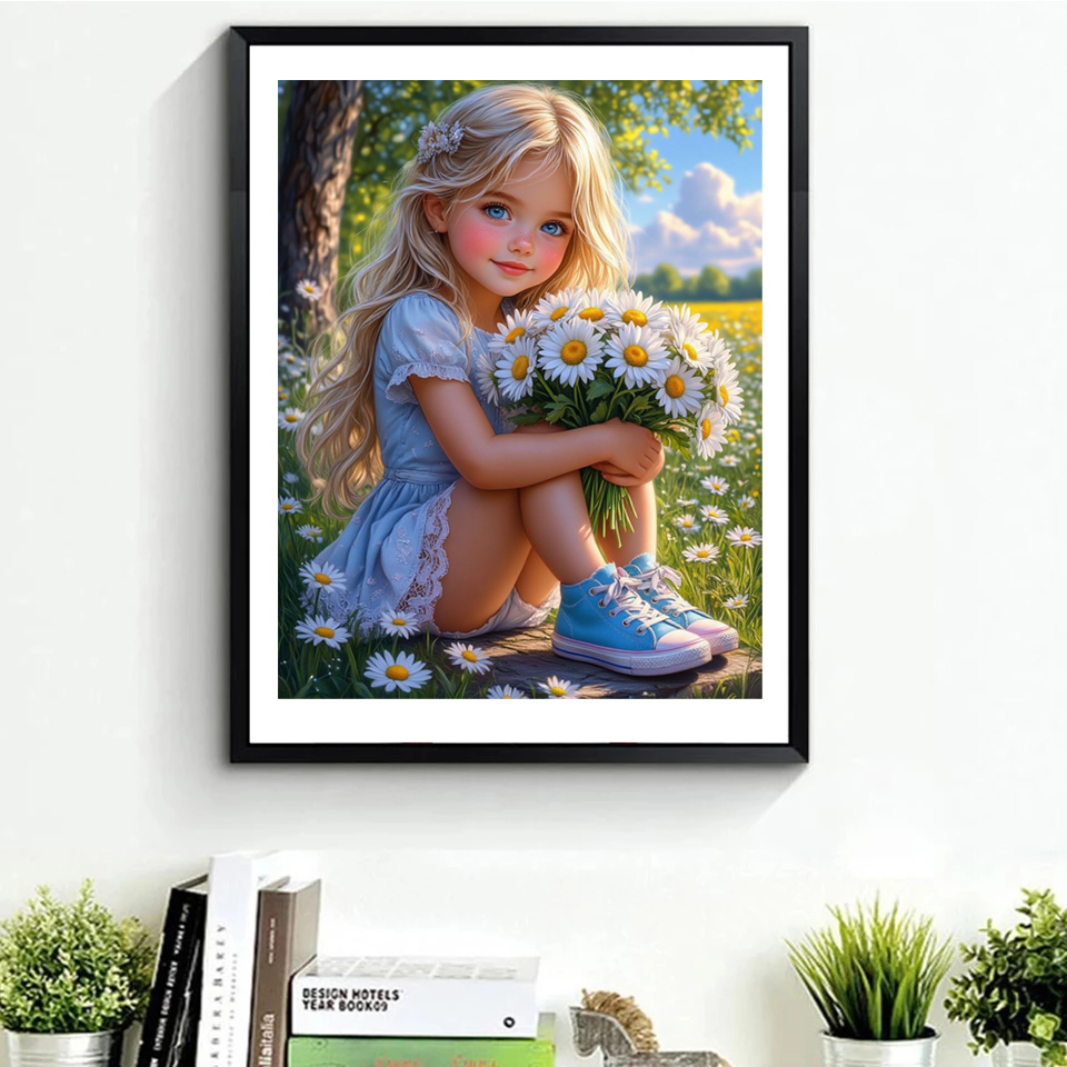 フレームレス、5D DIY ダイヤモンドペインティング新コレ - Embroidery Flower のレビューと価格