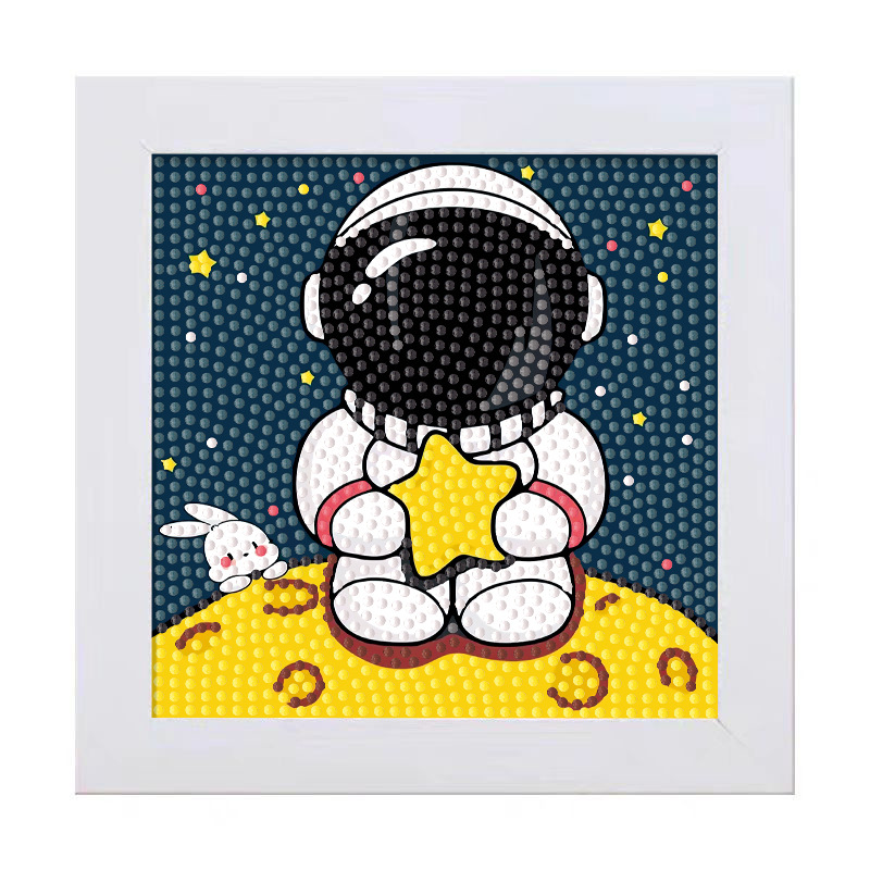 Keeppley 宇宙飛行士クリスタルダイヤモンド装飾絵画  - Embroidery Handicraft のレビューと価格