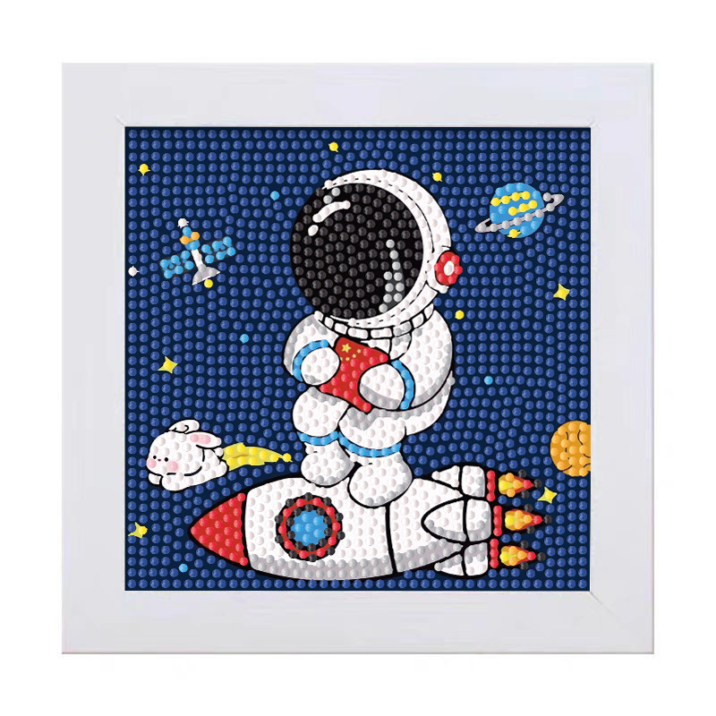 Keeppley 宇宙飛行士クリスタルダイヤモンド装飾絵画  - Embroidery Handicraft のレビューと価格