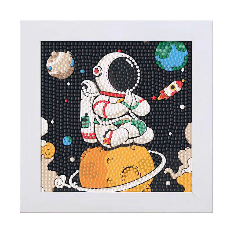 Keeppley 宇宙飛行士クリスタルダイヤモンド装飾絵画  - Embroidery Handicraft のレビューと価格