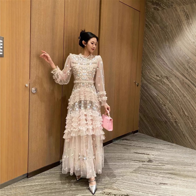 オーストラリアZブランド 2026新作 花柄刺繍メッシュ ラ - Embroidery In Australia のレビューと価格
