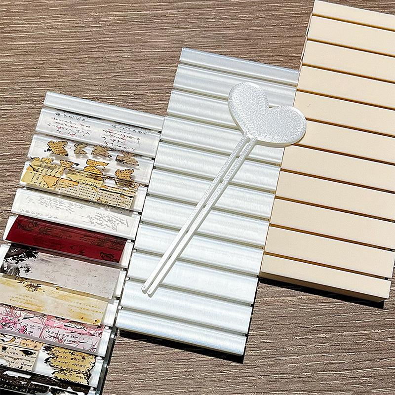 1セットのネイルフォイル収納オーガナイザー、グラデーション転 - Transfer Paper Carbon のレビューと価格