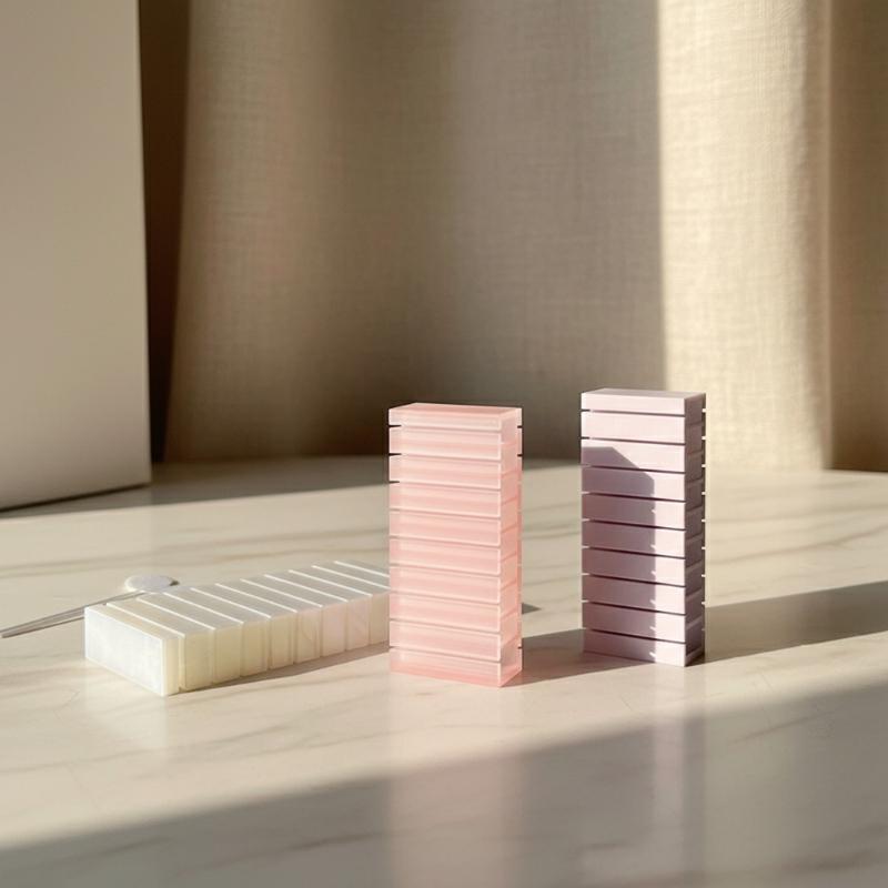 1セットのネイルフォイル収納オーガナイザー、グラデーション転 - Transfer Paper Carbon のレビューと価格