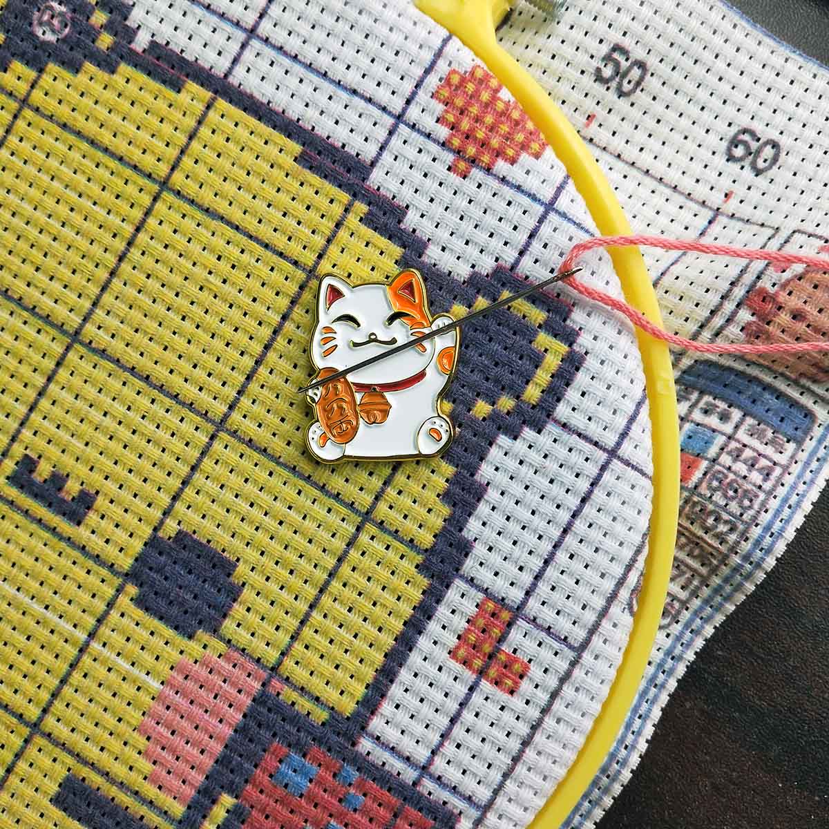 Fortune Cats 磁気ニードルマインダー クロスステ - Needle Minder Magnet のレビューと価格