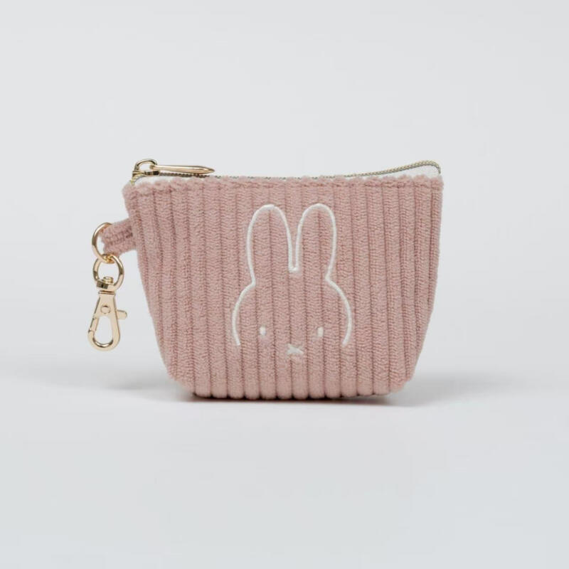 漫画ミッフィーウサギコーデュロイ刺繍小銭入れ財布クリエイティ - Embroidery Rabbit のレビューと価格