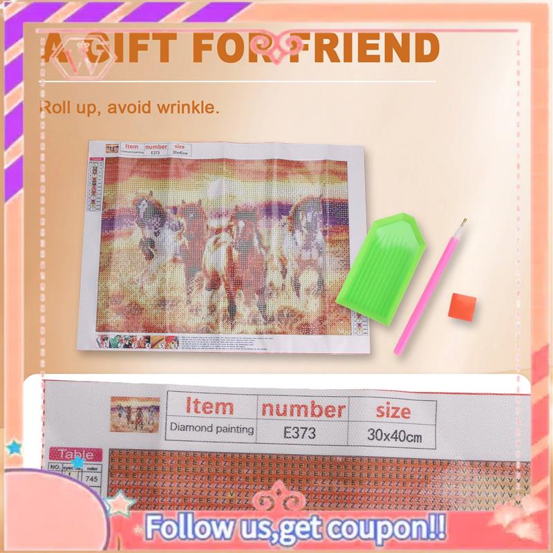 アップグレードされたフルドリルスクエアダイヤモンド DIY  - Embroidery Running Stitch のレビューと価格