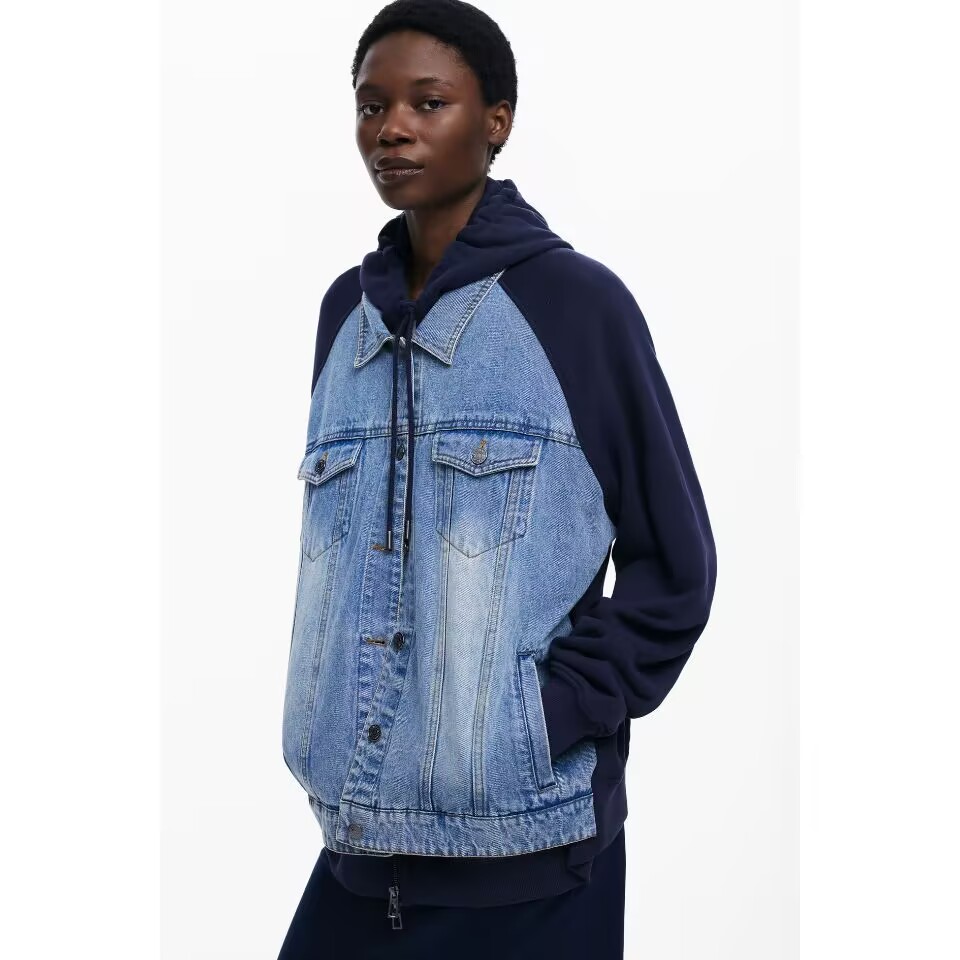 スペインの海外貿易、新しい刺繍の花柄、ハイストリートトレンド - Embroidery Jacket Jeans のレビューと価格