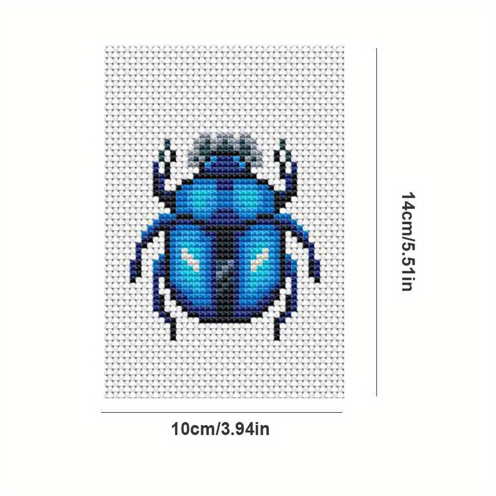 8 個昆虫クロスステッチ刺繍キット動物 11Ct セットパタ - Embroidery X Pattern のレビューと価格