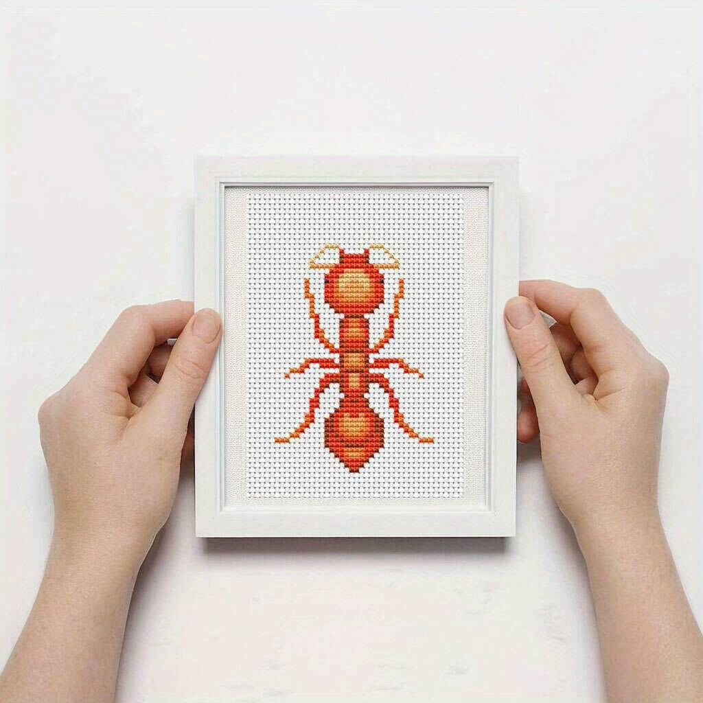 8 個昆虫クロスステッチ刺繍キット動物 11Ct セットパタ - Embroidery X Pattern のレビューと価格