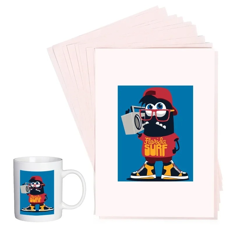 100-10 個 A4 昇華熱転写紙 DIY 印刷服 T シ - Transfer Paper Carbon のレビューと価格