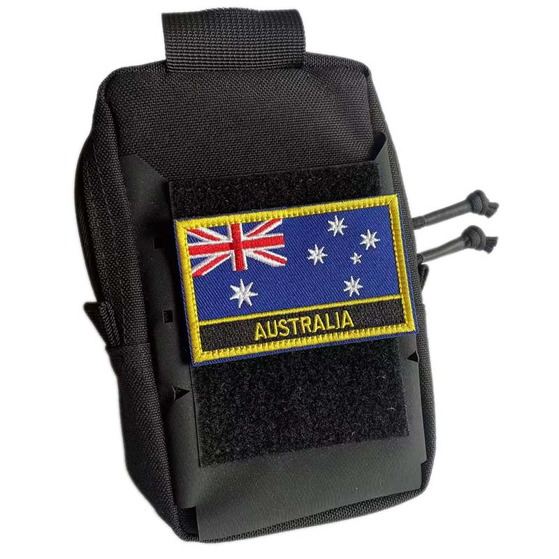 オーストラリア国旗パッチ生地アップリケ刺繍、オーストラリアバ - Embroidery In Australia のレビューと価格