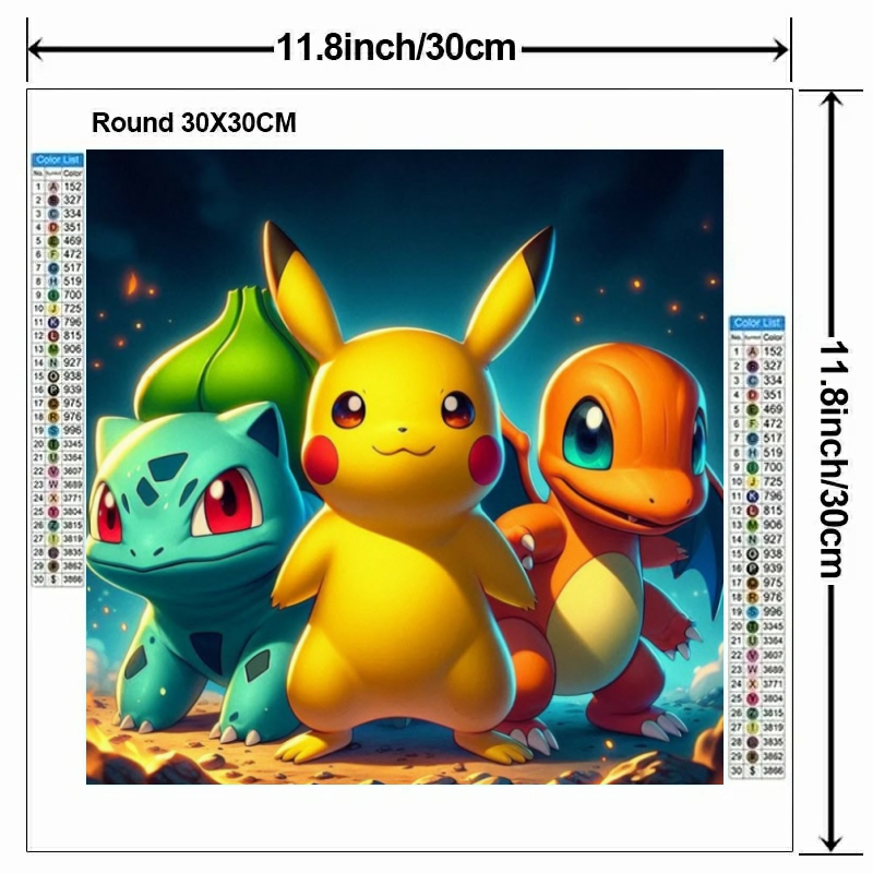 漫画ポケモン 5D DIY ダイヤモンド絵画かわいいゲンガー - Embroidery Handicraft のレビューと価格