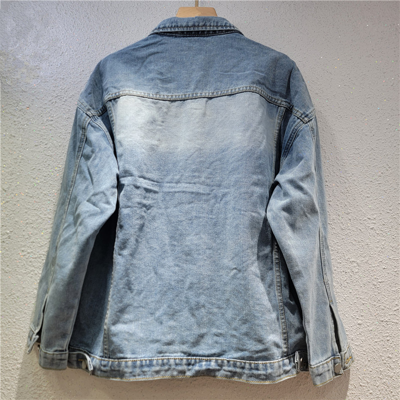 2026年春秋韓国デニムジャケット レディース 重刺繍3D蝶 - Embroidery Jacket Jeans のレビューと価格