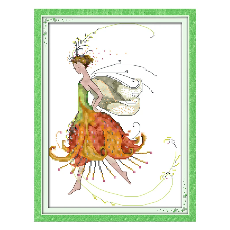 Joy-friday-クロスステッチキット、コットン、プリン - Embroidery X Pattern のレビューと価格