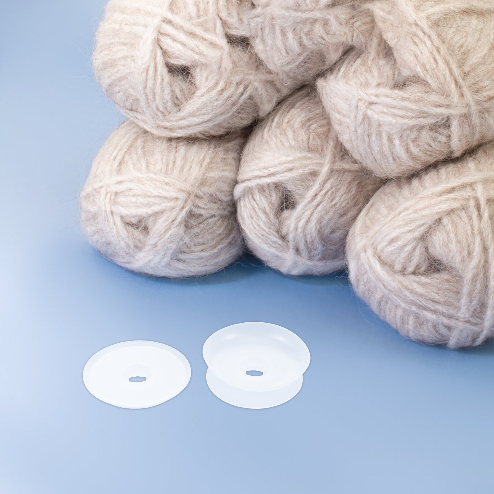 10個入りプラスチック製糸ボビンホルダー、直径2インチ、空の - Embroidery Threads のレビューと価格