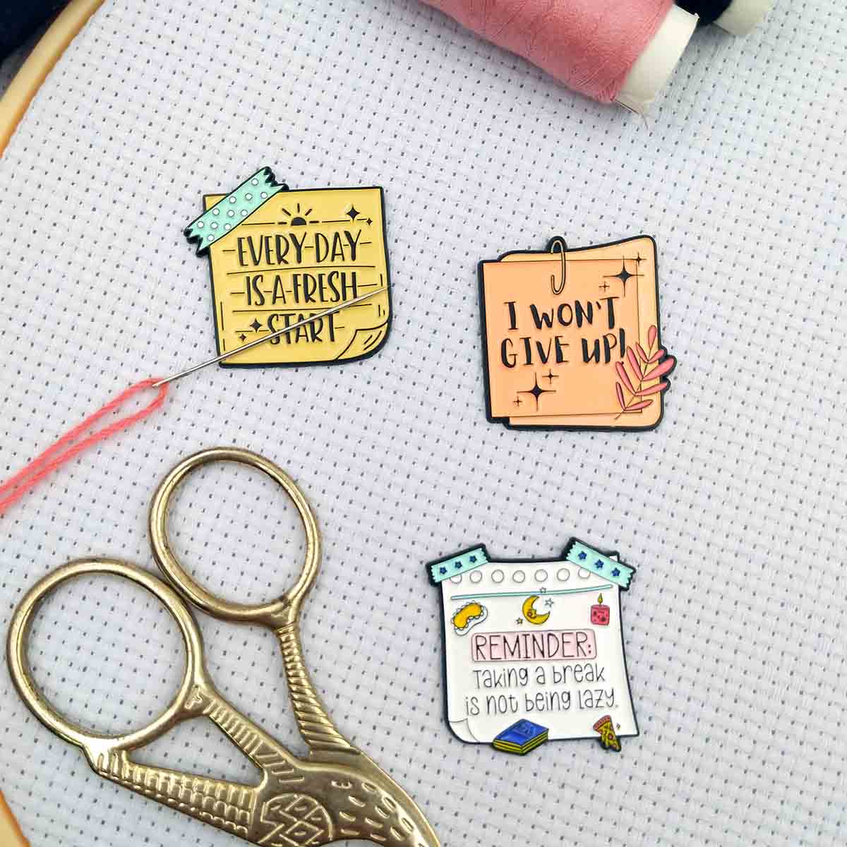 手縫い用ニードルマインダーマグネット、手書きテキスト用ニード - Needle Minder Magnet のレビューと価格