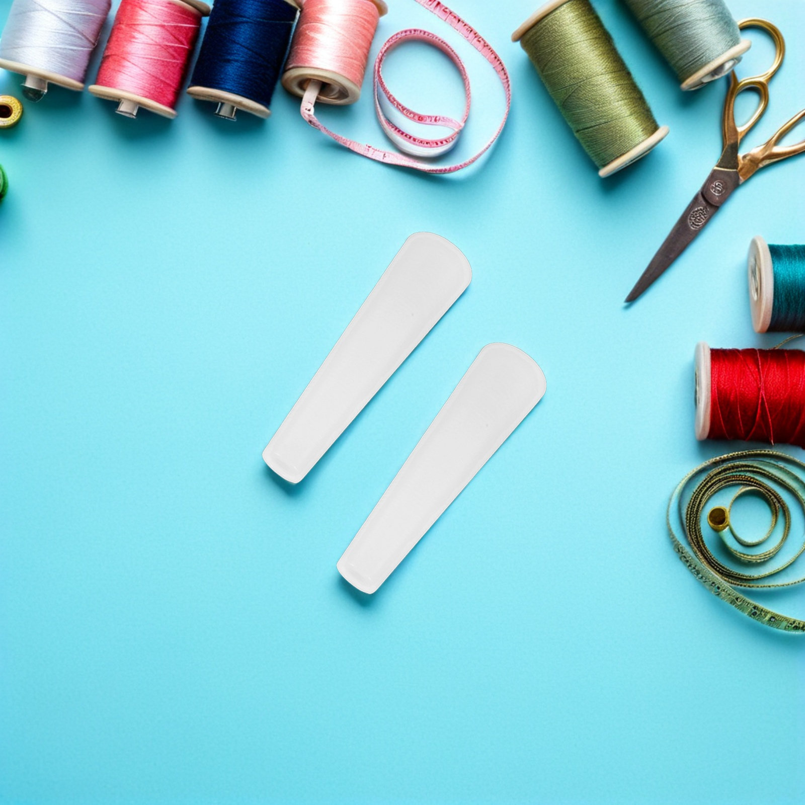 12個入りプラスチック製糸巻きチューブ、ポリプロピレン製円錐 - Embroidery Threads のレビューと価格