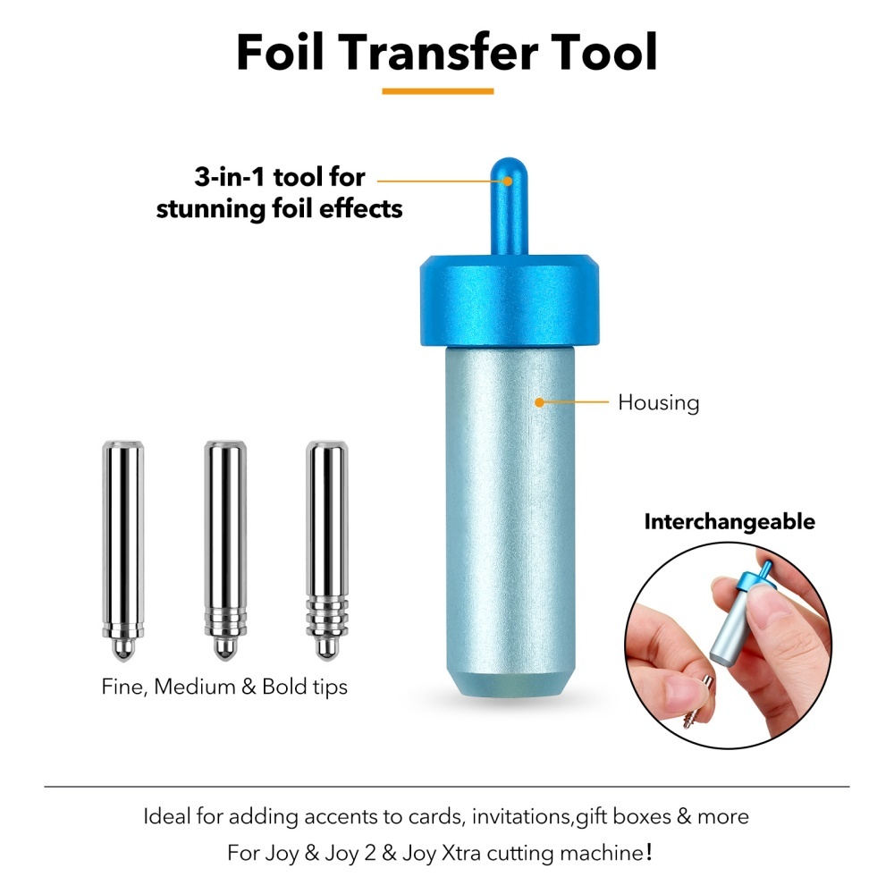 3-in-1 フォイル転写キット Joy/for Joy 2 - Transfer Paper Carbon のレビューと価格