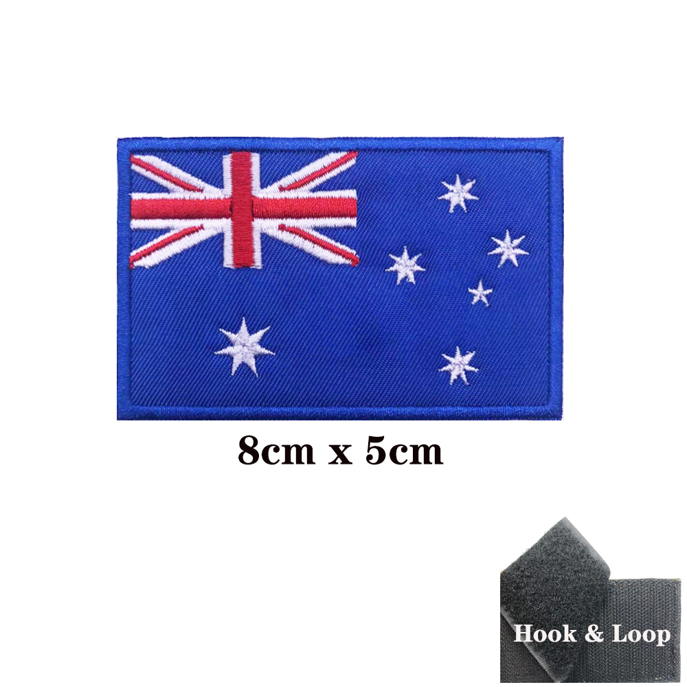 Australian Flag australiaパッチアー - Embroidery In Australia のレビューと価格