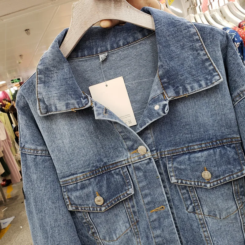 ヴィンテージブルー刺繍スパンコールタッセルデニムジャケット女 - Embroidery Jacket Jeans のレビューと価格