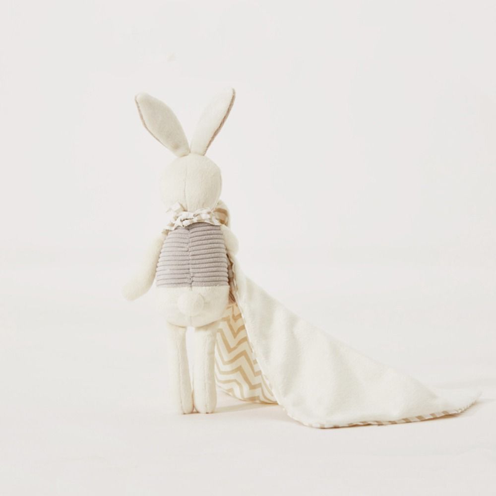 正方形のベビーウサギの掛け布団かわいい刺繍ぬいぐるみ素材幼児 - Embroidery Rabbit のレビューと価格